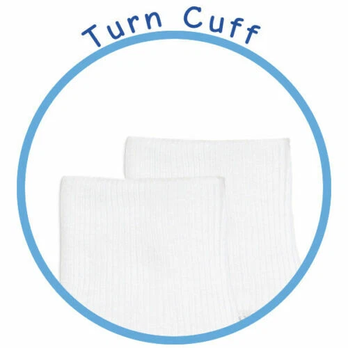 Бесшовные школьные носки-манжеты из органического хлопка для девочек упаковка 3 шт. - Изображение 4 из 4