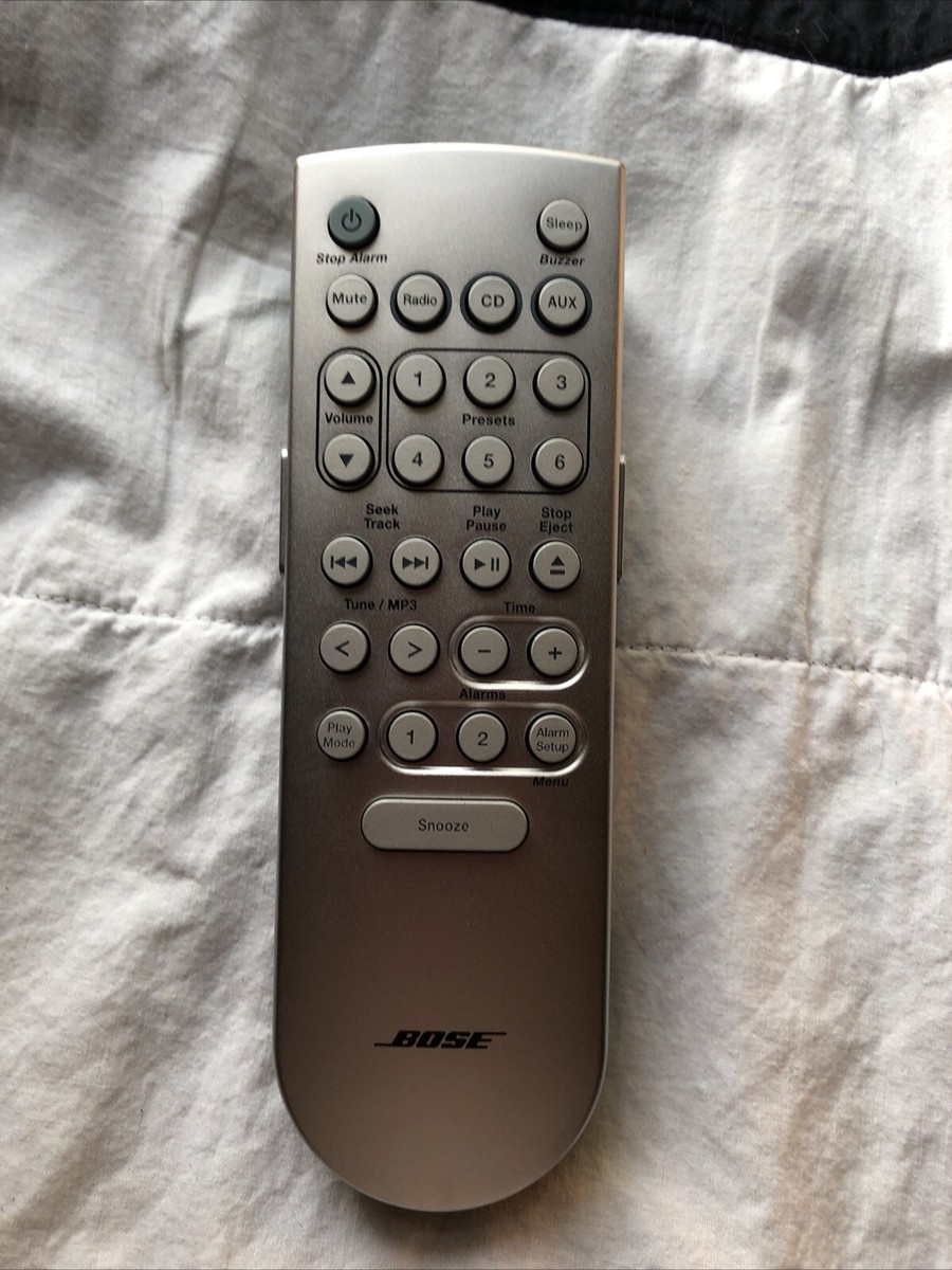 Bose Premium Backlit Remote Silver for Wave Music System