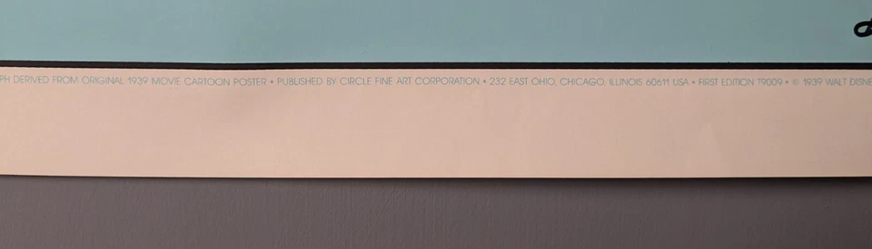 Póster serigrafía arte diez colores de Walt Disney Donald Duck Sea Scouts ¡FIRMADO! Foto 3 de 4