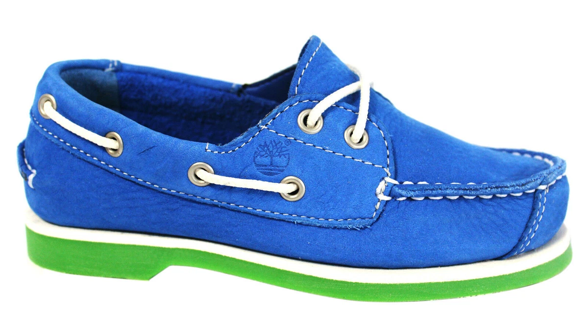 Timberland EK Peaks Island Boat Shoes Boys Toddlers Youth Blue