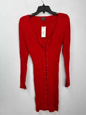 bright red sweater dress H&M | Dresses | Red Sweater Dress
