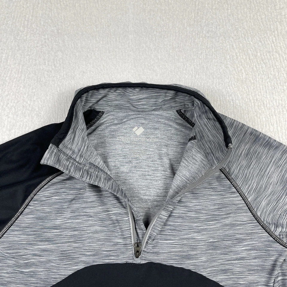 Camisa Obermeyer Niños XL 1/4 Cremallera Pullover Aire Libre Senderismo Atletismo Escuela Juventud Foto 4 de 4