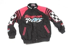 Snap On Racing Jacket Red / Black Denim Men's Size Large