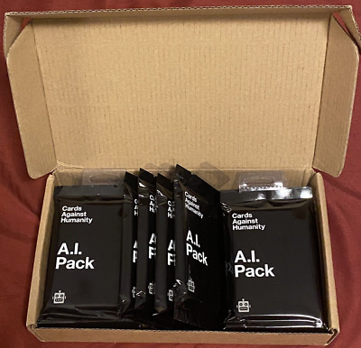 24 New 30pk. Cards Against Humanity AI Pack Reseller Bulk Lot. Huge Profit 4 U!