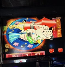 WMS BB1 RICH LITTLE PIGGIES SLOT MACHINE GAME...