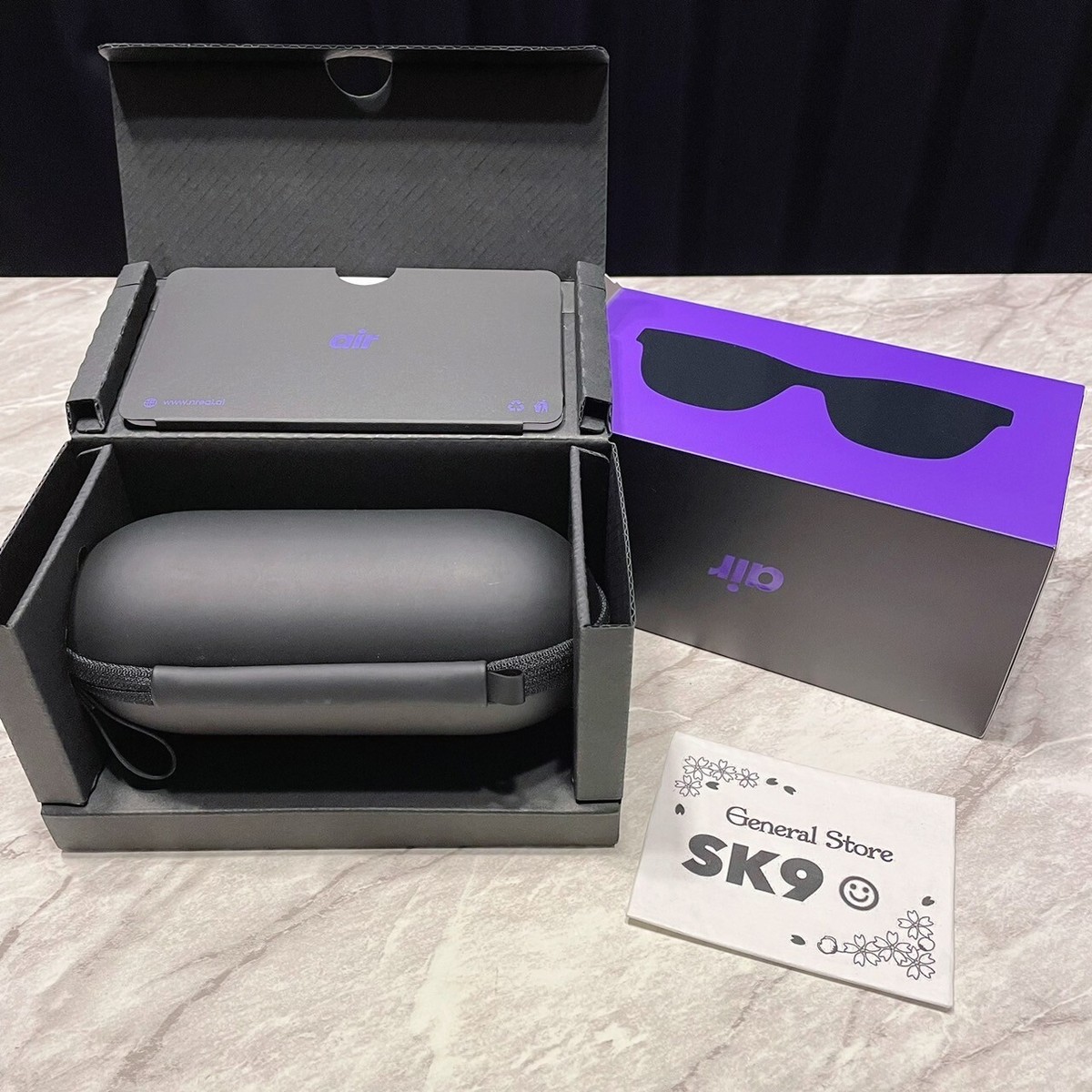 Nreal Air Glasses Black AR VR Glasses Smart Glasses NRｰ