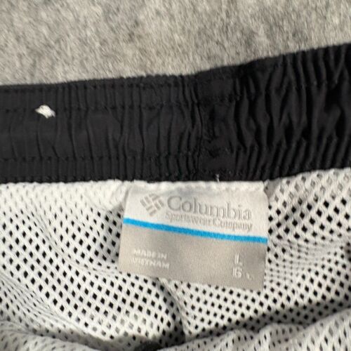 Pantalones Cortos Atléticos Columbia Para Hombre Talla Grande Negros Cintura Elástica Ligeros Senderismo - Imagen 3 de 7