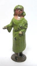 Johillco John Hill Co Bride in Green Vintage Lead Figure England