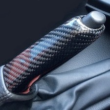 Carbon Fiber Style Handbrake Brake Handle Cover For Bmw E46 E90 E92 F30 F32 F80 Carbon Fiber Style Handbrake Brake Handle Cover For Bmw E46 E90 E92 F30 F32 F80