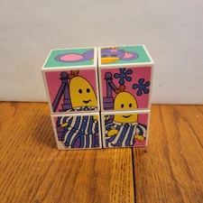 Bananas in Pajamas Tomy 1995 Picture Play Block puzzle