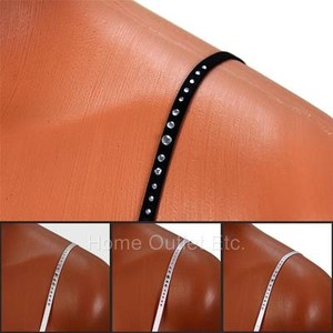 Elastic Adjustable Rhinestone Bra Straps Replacement Fashion Formal Prom Party | eBay