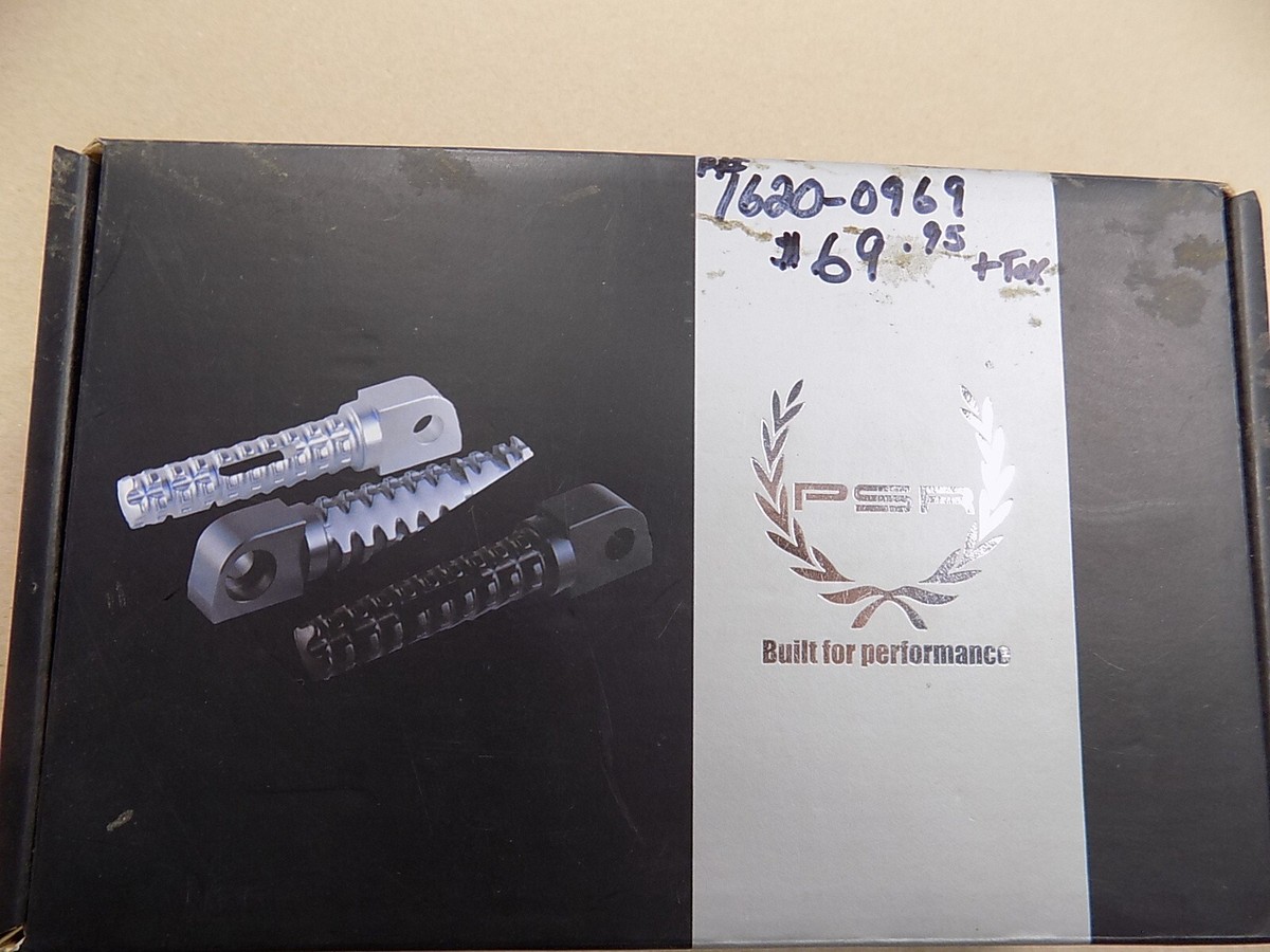 NEW NOS PSR FOOT PEGS / 1620-0969 / KAWASAKI NINJA ZX14R ZX