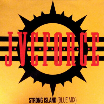 J.V.C. F.O.R.C.E. - Strong Island (Blue Mix) (12'') (Good Plus (G+)) - 1101015190