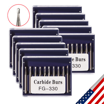 ental Carbide Burs FG 330 Pear Shape (pack of 10) (multiple qty)