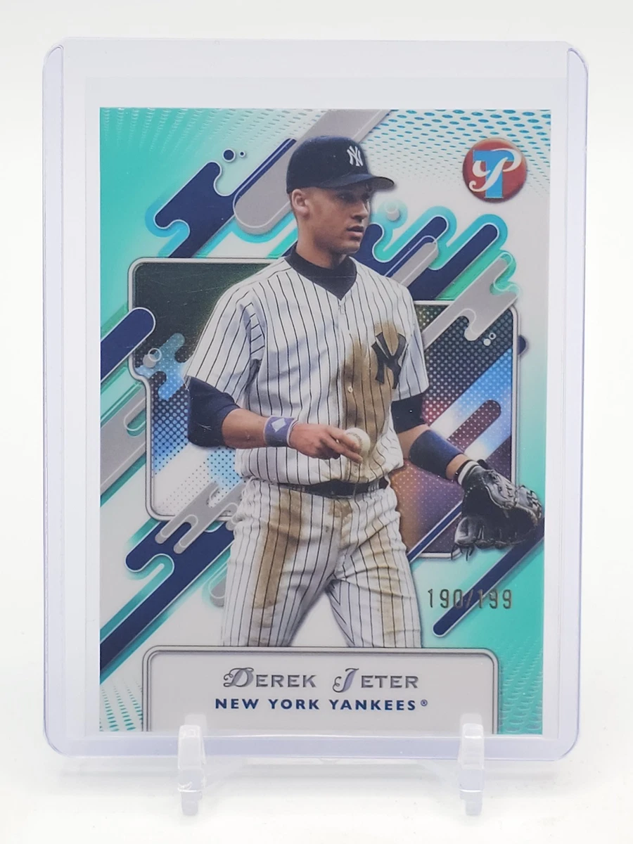 Derek Jeter ゴールドグラブ賞 ボブルヘッド Derek Jeter Baseball Serial Numbered Sports Trading Cards