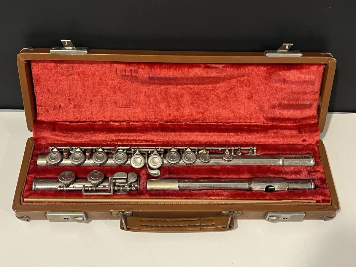 Vintage Artley Flute In Flutes for sale - eBay