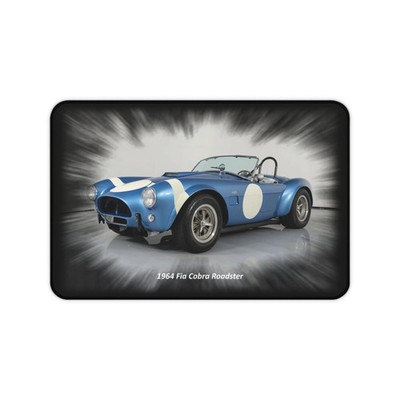 1964 Fia Cobra Roadster Desk Mat