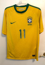 Vintage Nike Brazil National Team Soccer Jersey #11 CBF Dri-FIT