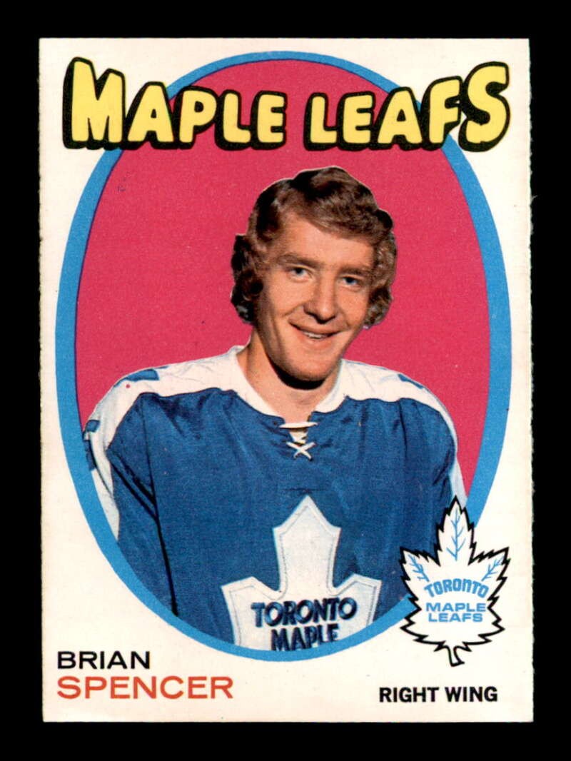1971 O-Pee-Chee #198 Brian Spencer RC NM+ X3380985