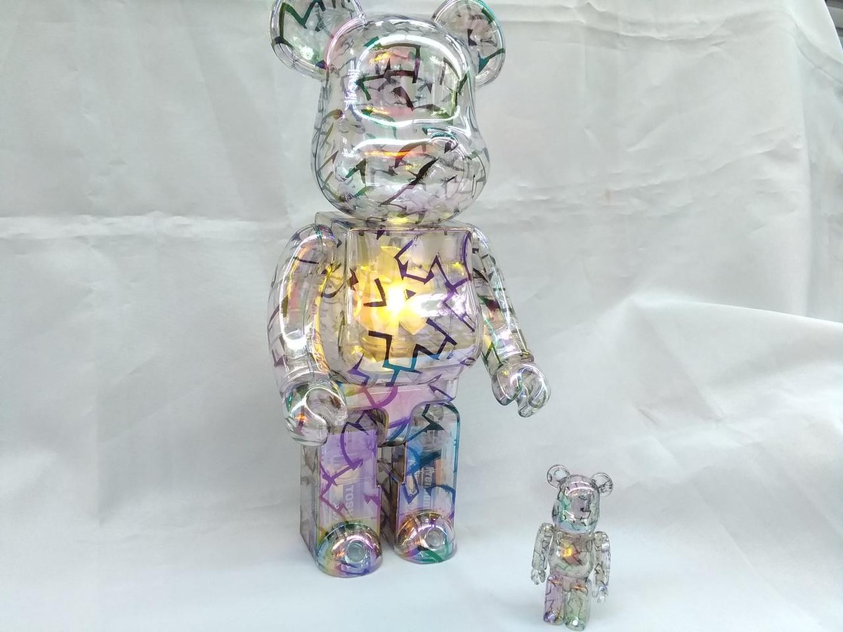 その他 JIMMY CHOO - Bearbrick JIMMY CHOO 100% & 400% MEDICOM TOY BE@RBRICK JIMMY CHOO ERIC HAZE CURATED BY POGGY
