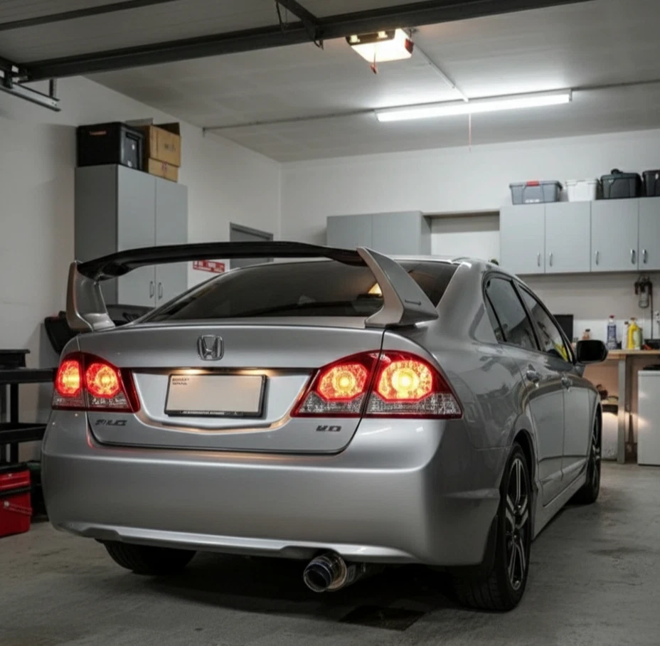 AXLE BACK EXHAUST 2 INCH CUSTOM FOR HONDA CIVIC FD1 FD2 2006-2011 - Image 2 of 4