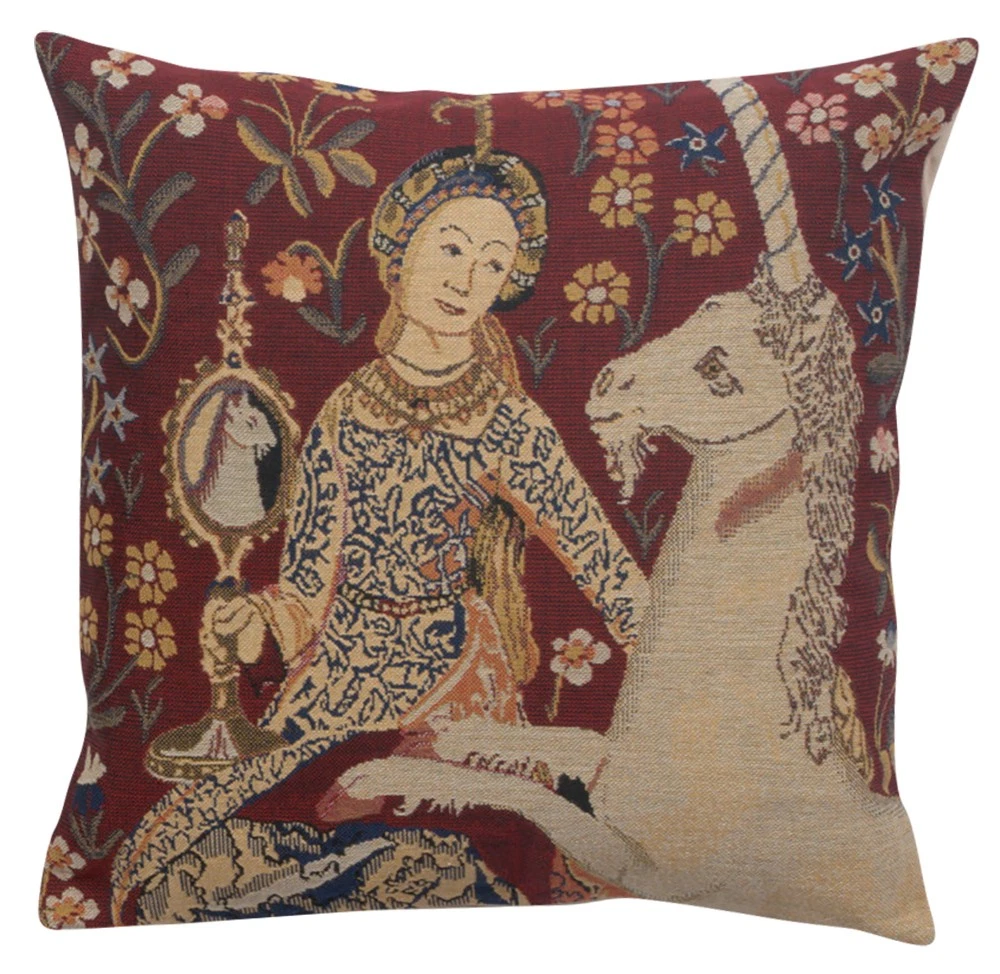 Sight Lady and Unicorn European Tapestry Throw Pillow Cushion Cover 16x16 Inch
Opens in a new window