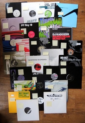 26 ELECTRO VINYLS - HOUSE, ACID, TECHNO, PSY TRANCE ... -  SEHR GUTER ZUSTAND