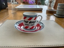 Sean Kelly bone China espresso coffee Cup and saucer