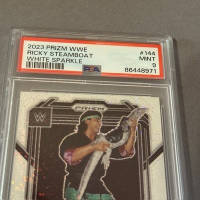 Ricky The Dragon Steamboat White Sparkle Prizm PSA 9 SSP Case Hit