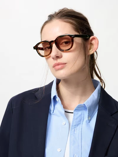 Gafas de sol UNIQLO Wellington negras/marrones de Japón nuevas con etiquetas Foto 3 de 4