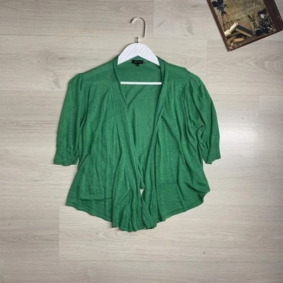 Women Jaeger Sweater Green Silk M - Bild 1 von 4