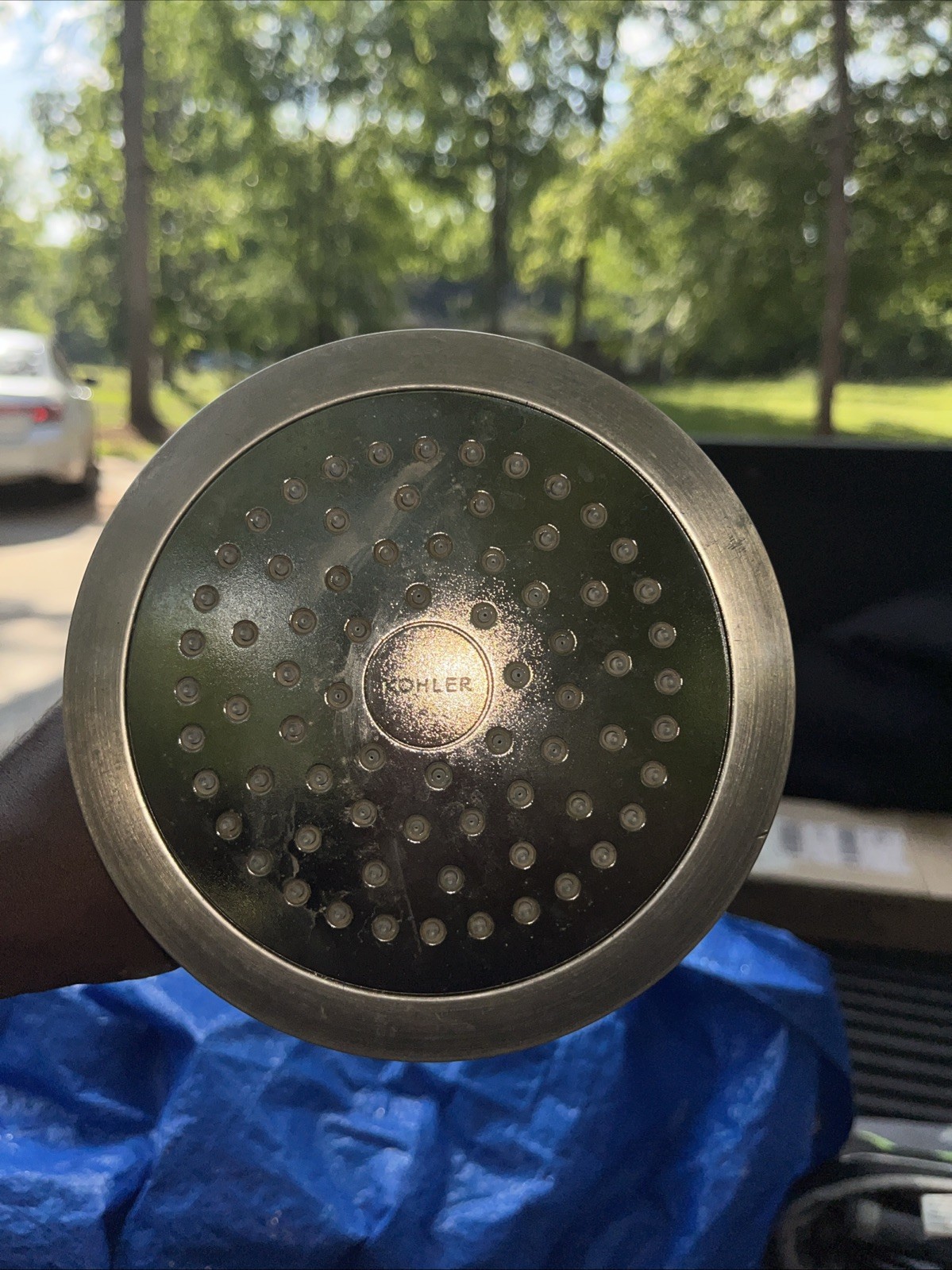 Kohler 1.75 GPM Brushed Nickel Single Function Shower Head 72774-G-BN