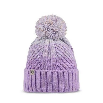 Buff Knitted & Polar Beanie / Akna Grape Ice - Warme Winter Outdoor Activity Mütze.