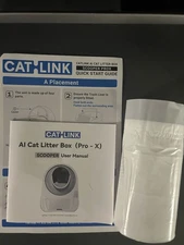 Catlink Self Cleaning Litter Box - Scooper Luxury Pro-X Slightly Used