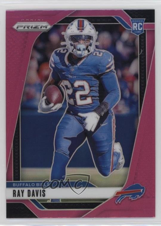 2024 Panini Prizm Rookies Pink Prizm Ray Davis #382 i2k