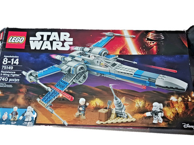 LEGO Star Wars 75149 Resistance X-Wing Fighter SEALED BAGS Manual Box T-70 NICE!