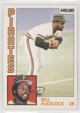 1984 O-Pee-Chee Bill Madlock #250 1g9