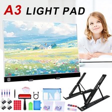 A3 LED Light Box Drawing Board Pad with Diamond Painting Art Accessories Tools-