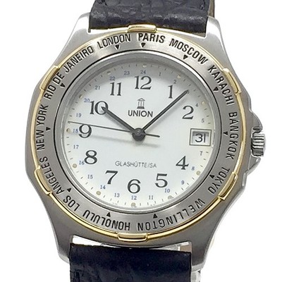 Union Glashütte (like new & unworn) GMT Automatic Weltzeit Ref. 8117-06-05-07 
