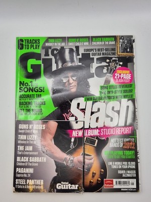 Total Guitar Magazine January 2012 Issue 223 Slash Guns N Roses (2 Of 2)