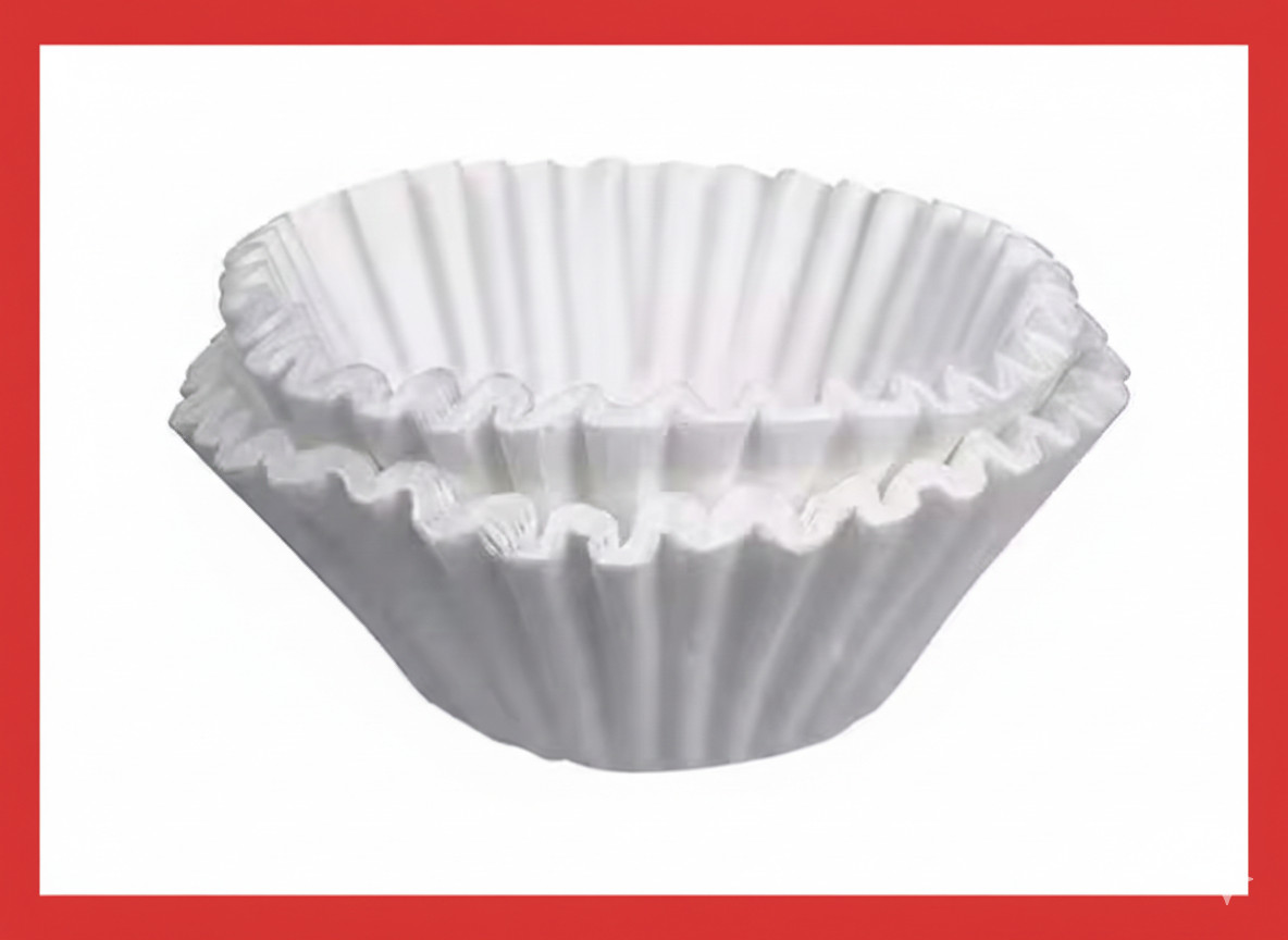 BUNN Pack of 1000 Pieces Commercial Coffee Filters 12-Cup Size Case White