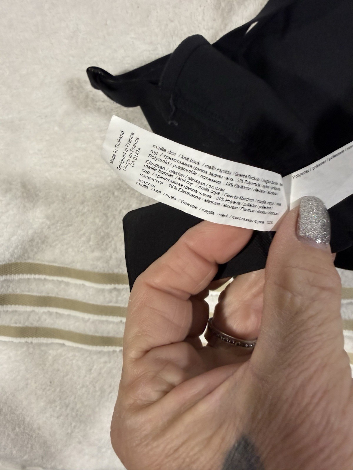 Chantelle Bare Essential Wireless Support Bra C15… - image 6