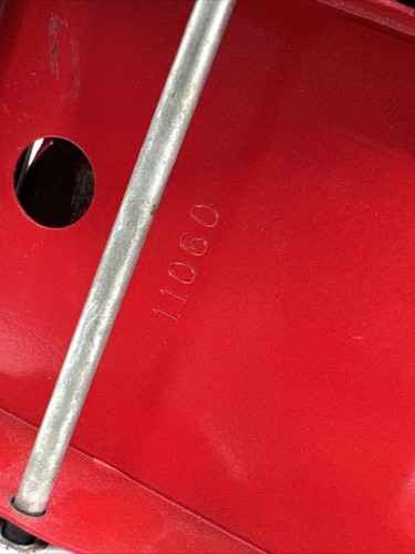 Camioneta Tonka vintage 14" roja #11060 rara - Imagen 8 de 9