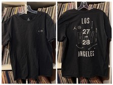 RARE Nike Air Jordan Shirt Mens L EYBL Basketball Weekend Graphic Tee T-Shirt