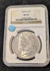 1899-O Morgan Silver Dollar MS 65 NGC SIGHT WHITE Brilliant Blast White