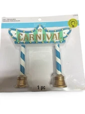 Tiny Treasures Shoreline Carnival Pillar Entrance Lighted Sign Village Dioramas