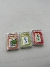 3 Vintage Whitman Help Yourself Flash Cards Alphabet Addition Subtraction