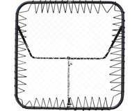 FußBalltor Axi Rebounder 88 X 4 X 88 Cm Metall Schwarz