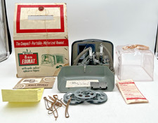 WALZ 8MM EDIMAT MOTORIZED REWIND QUIK-SPLICE, USED, ORIGINAL RECEIPT 1962