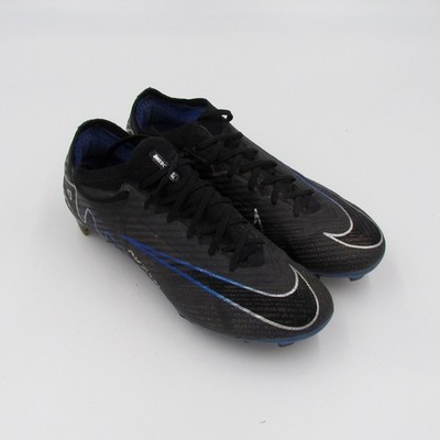 Nike Mercurial Vapor 15 Elite FG - Schwarz/Blau/Silber Größe: UK 5,5 / EU 38,5